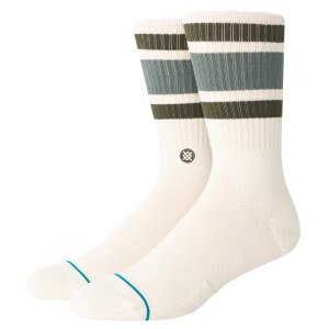 Stance Boyd St Crew Sock in Vintage White